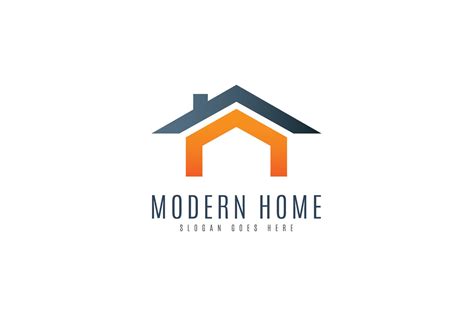 Modern Home Logo 95681 Logos Design Bundles