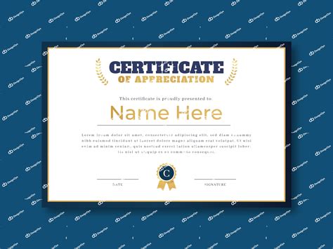 Designoye Marketplace Vectors And Psd Png Downloads Certificate Of