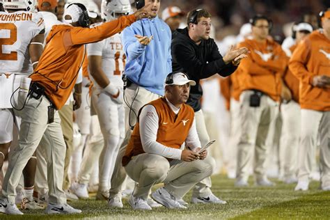 NCAA Football Texas Coach Responds To NSFW Rant From Assistant Yahoo Sports