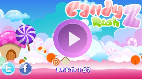 Candy Rush 2 Resposive Landscape Html5 Desktop And Mobile Game By Redfoc