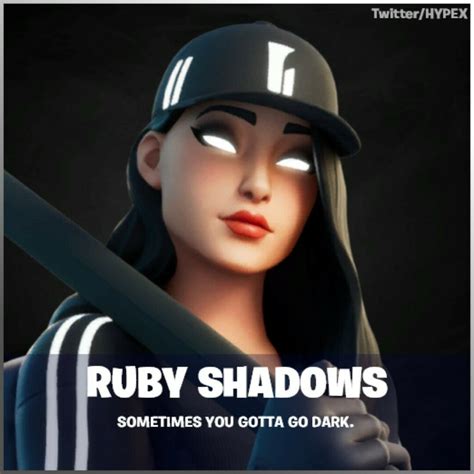 Ruby Shadows Fortnite Wallpapers Wallpaper Cave