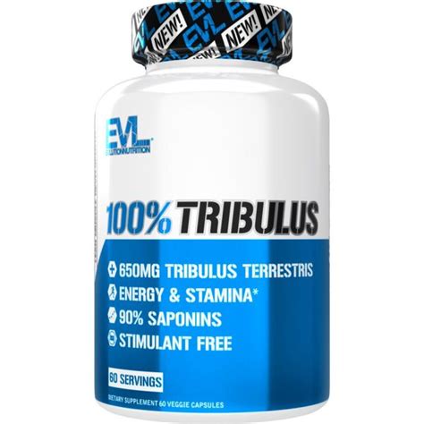 Extra Strength Tribulus Terrestris Extract 60ct Natural Muscle Builder Supplement
