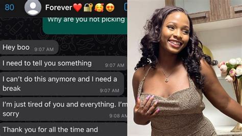 Man Dumps Girlfriend Days After Telling Her ‘you Mean The World To Me’ Theinfong