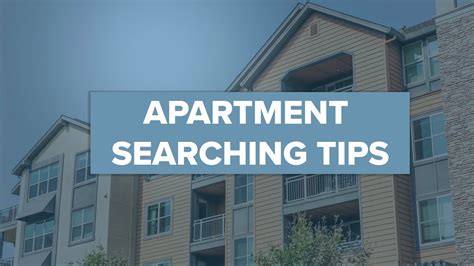 Apartment Searching Tips A Spin On Spending Youtube