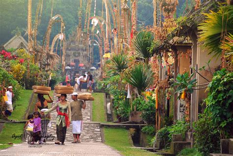 Objek Wisata Pulau Dewata Desa Penglipuran Desa Tradisional Bali