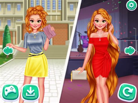 Play Princesses First Day Of College Free Online Games With