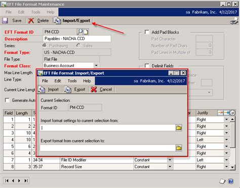 Implement Multiple Eft File Formats For A Single Checkbook In Dynamics Gp Hot Sex Picture