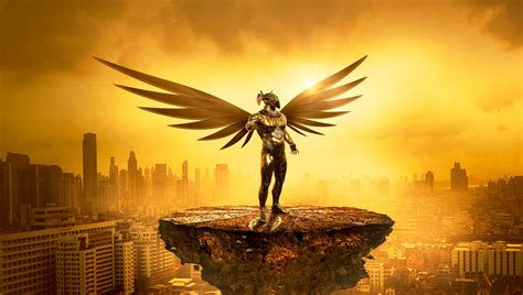 Fantasy Angel Gold Digital Art 5k Hd Artist 4k