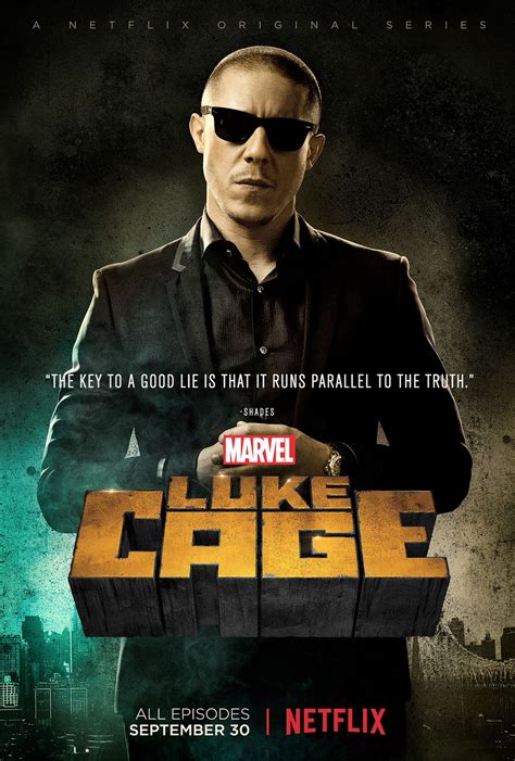 Theo Rossi As Shades Alvarez In Luke Cage Season 1 Poster Theo