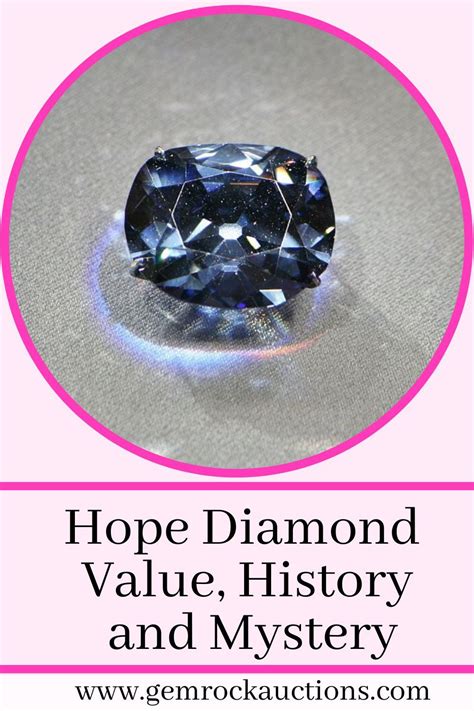 The Hope Diamond Value History And Mystery In 2021 Hope Diamond