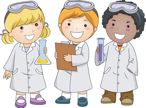 Kids Doing Science Experiments Clipart Img Virtual