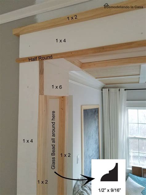 Diy Doorway Trim Farmhousemodern Interior Door Trim Moldings