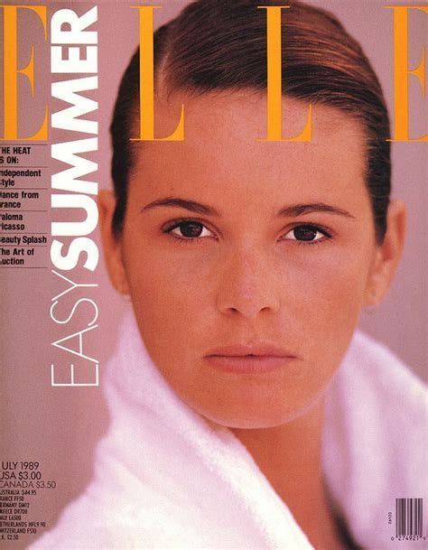Elle Macpherson Elle Magazine United States July 1989