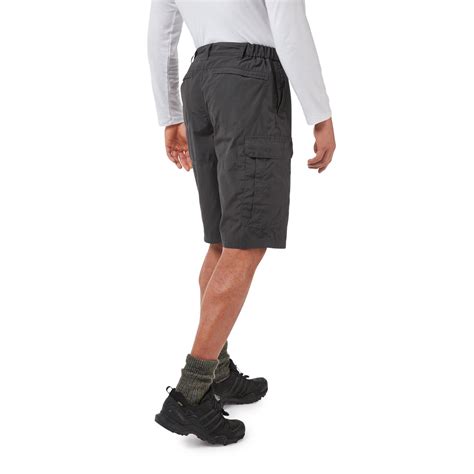 Craghoppers Mens Kiwi Long Shorts Multi Zip Pockets Golf Outdoor
