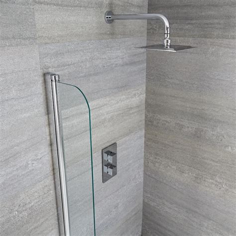 Milano Portland Splash Shower Guard Bath Screen