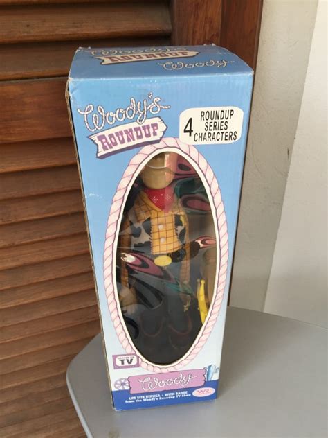 Toy Story Roundup Woody Doll Young Epoch Disney Pixar Nib Rare Limited