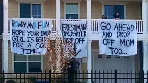 Fraternity Suspended After Hanging Gross Signs About Freshmen And Their