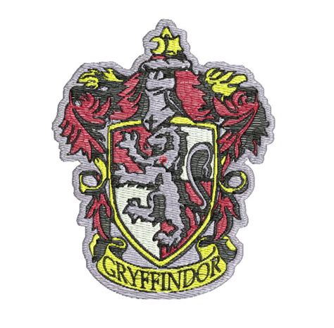 Gryffindor Harry Potter Machine Embroidery Design File Pattern Etsy