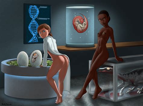 Jurassic Park Pinup Science By Uselessboy Hentai Foundry