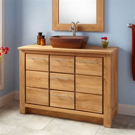 Not only can it can completely revamp a space without requiring a full remodel, it can the standard depth of a vanity, from front to back, is typically between 20 and 21, but there are certainly narrow depth options around 18 deep. Narrow Depth Wood Bathroom Vanity With Plenty Drawers And ...