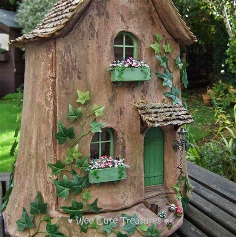 Things have been so busy here that we haven't had a chance to. wee cute treasures: Ivy Lodge in 2020 | Fairy garden ...