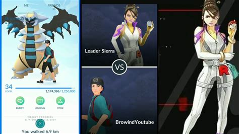 How To Beat Leader Sierra Team Go Rocket Pokemon Go Youtube