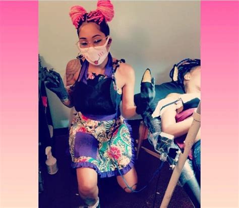 Black Girl Tattoo Artist Igharajukutattoo Black Girls With Tattoos Girl Tattoos Black Girl