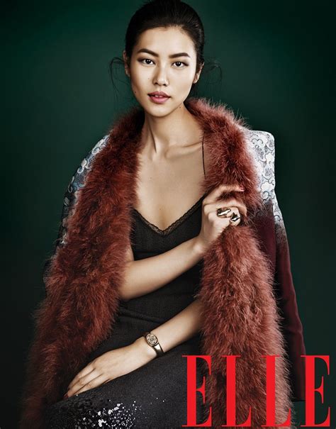 Liu Wen Models Fall Looks For Elle Chinas September Issue