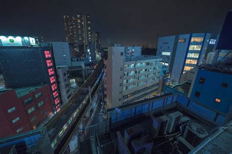 Rooftop Photos Of Tokyo At Night Petapixel