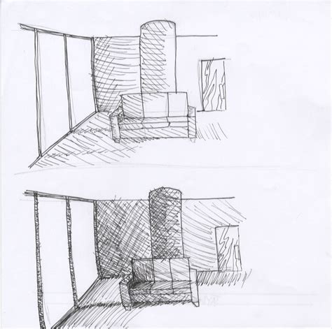 Taylor Wilson Interior Design Portfolio Sketches