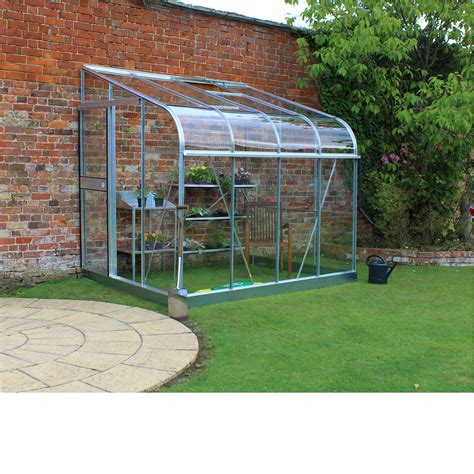 Bootstrap farmer provides both all metal & diy greenhouse kits built to last season after season & adaptable to all climates. B&Q Metal 8X6 Toughened Safety Glass Lean-To Greenhouse ...