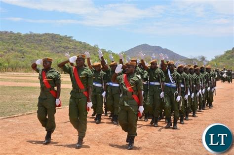 Zambia Paramilitary Graduates Parade In Pictures