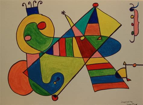 Kellys Art Inspired By A New Journal Joan Miro