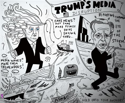 Donald Trump Jake Tapper Cnn Political Cartoon Nft Political Cartoon