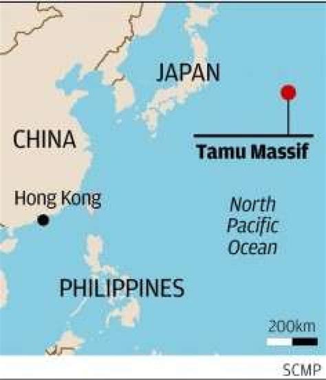 Tamu Massif Even More Massive World’s Largest Volcano Almost Same Size As Japan Widest In