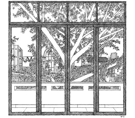 How to draw an easy car. At the Window - Matteo Pericoli | Ascelle