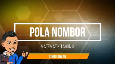 We did not find results for: MATEMATIK TAHUN 3 - Pola Nombor - YouTube