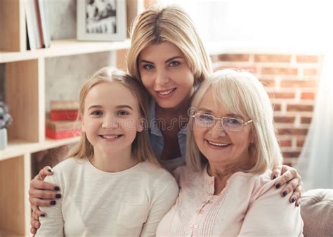 daughter mom and granny stock image image of beautiful 84792933