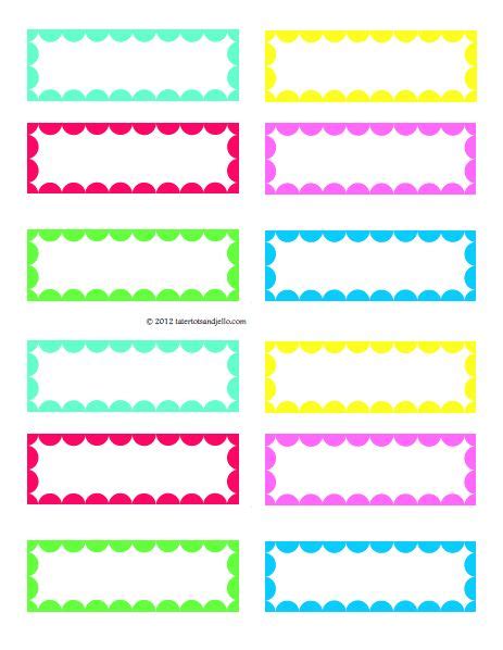 These free printable label templates include blank labels, printable labels for kids, round and oval labels in many different colors and patterns. 6 Best Images of Cute Printable Labels - Cute Owl Printable Label, Cute Printable Tags and Free ...