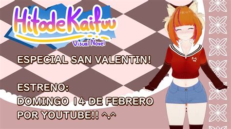 Visual Novel PV Una Cita con una Vtuber Argentina San Valentín