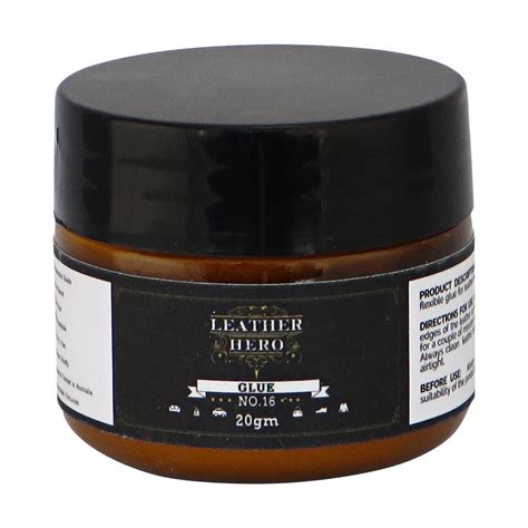 Leather Glue 20gm ⋆ Leather Hero | Leather glue, Leather repair, Leather adhesive