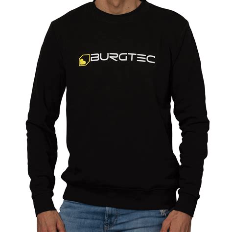 Logo Black Sweater - Burgtec png image