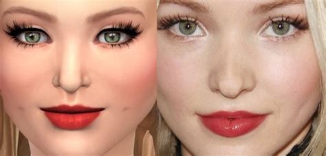 Dove Cameron By Christellef At Mod The Sims Sims 4 Updates