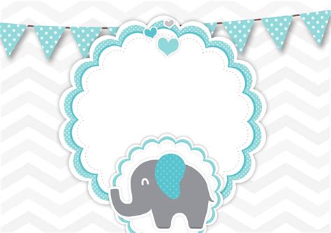 Pin By Bianca Abreu On Vicente Elephant Baby Shower Decorations