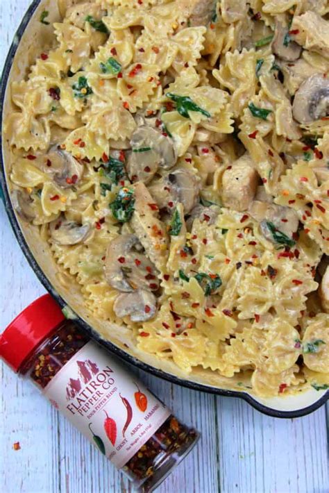 Find good food places near me, close to my current location, in seconds. Bow Tie Pasta with Mushroom Cream Sauce and Chicken ...