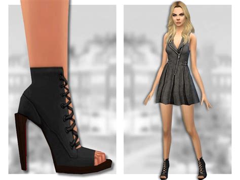 Thigh High Boots Cc For The Sims 4 Snootysims