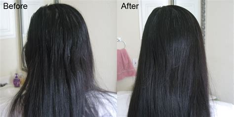 Coconut Oil Hair Before And After