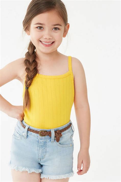 Girls Ribbed Cami Kids Forever 21 Forever 21 Girls Fashion Pop