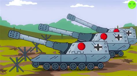 War Of Steel Monster Clip Cartoons About Tanks Youtube