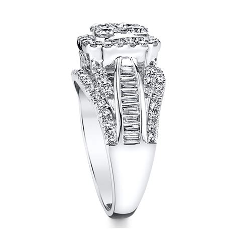 Cherish 14k White Gold Diamond Engagement Ring 2 12 Cttw